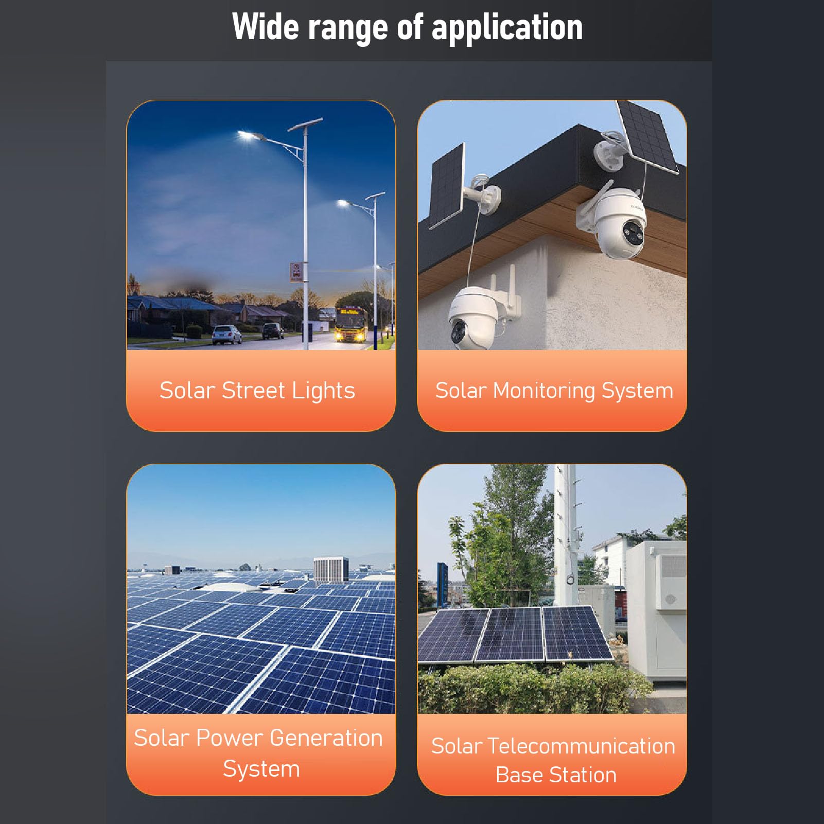 Controlador de Carga Solar 80A, Controlador MPPT 12V 24V 36V 48V, Regulador de Carga Solar MPPT 170V con Pantalla LCD Funciona con AGM, Gel, Inundado y Litio