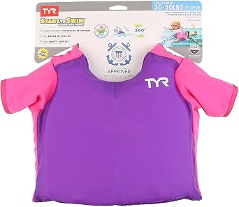 TYR LSTSSRT510ALL Kids Flotation Shirt Purple All