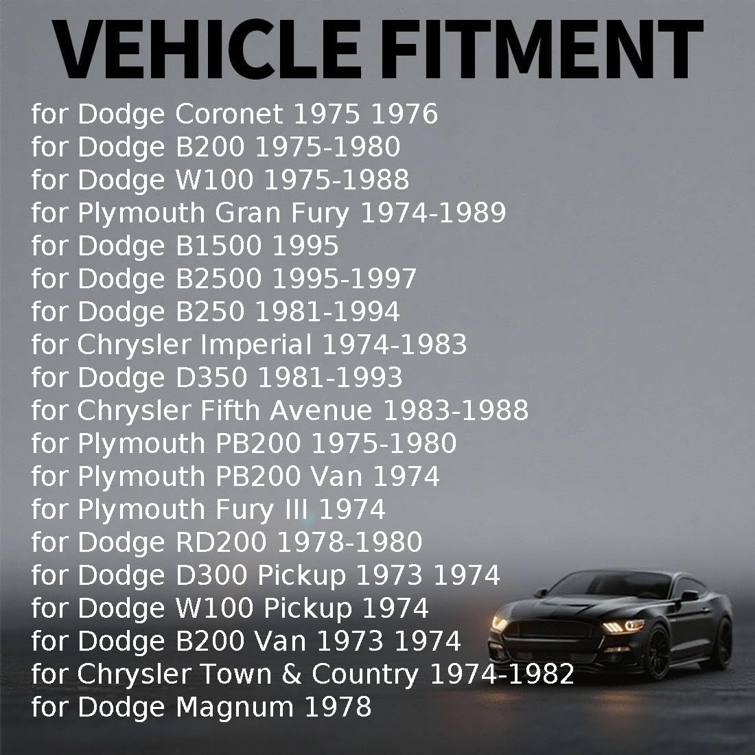 Disc Brake Caliper Bushing Front 1 x for Plymouth Fury I 1974