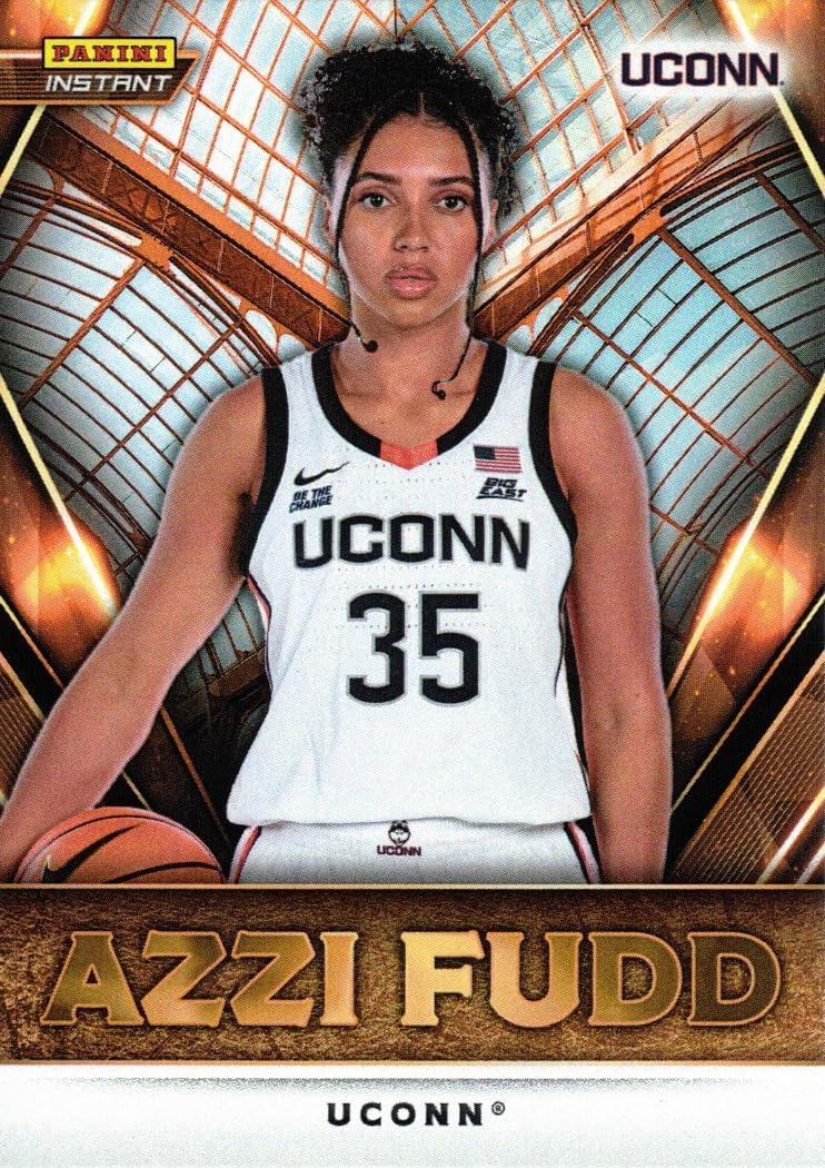 2024-25 Panini Instant Basketball #AF-NC Azzi Fudd Pre-Rookie Card UConn - Only 583 made!