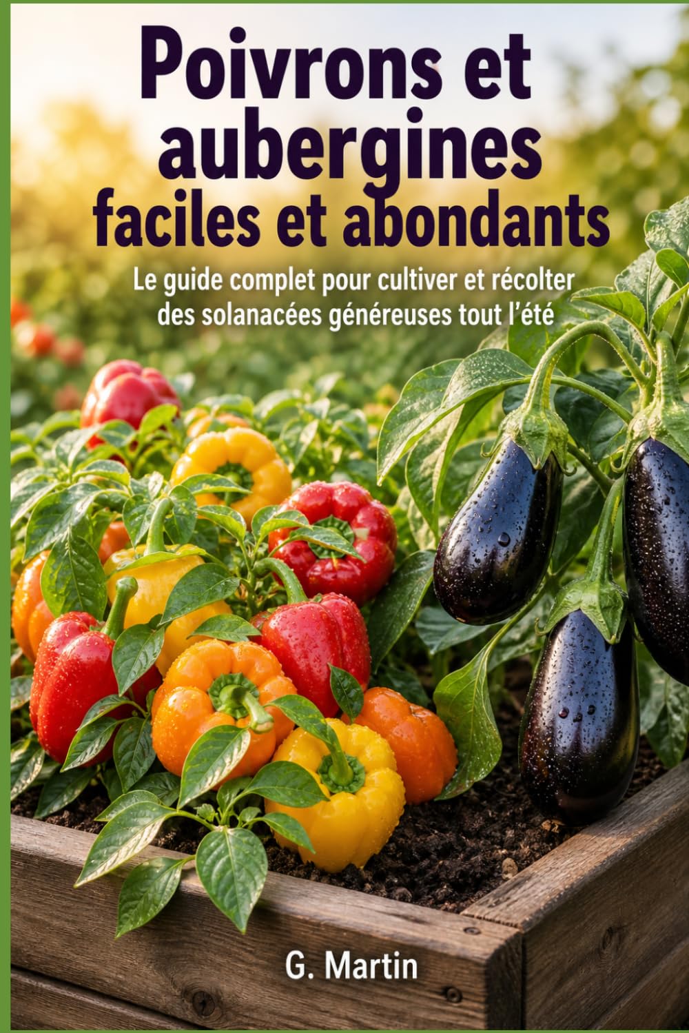 Poivrons et aubergines faciles et abondants: Le guide complet pour cultiver, entretenir et récolter des solanacées généreuses tout l'été (Jardinage Facile)