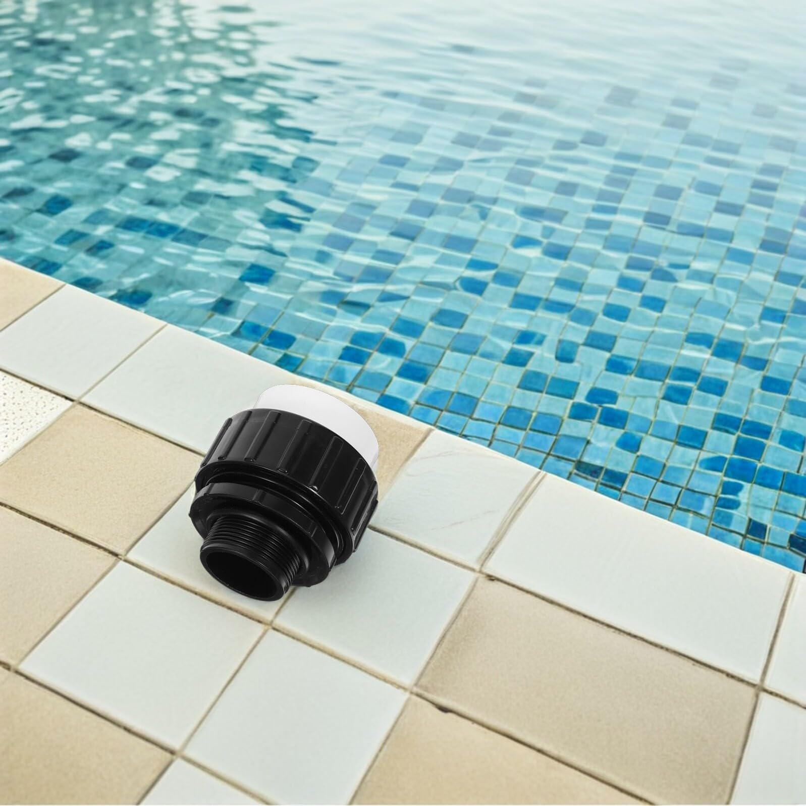 Adaptadores para Bomba de Piscina Resistentes Altas Temperaturas Acoplamiento Deslizante con Sellado Conectores para Mangueras de SPA y Piscina Enterrada Instalación Rápida y