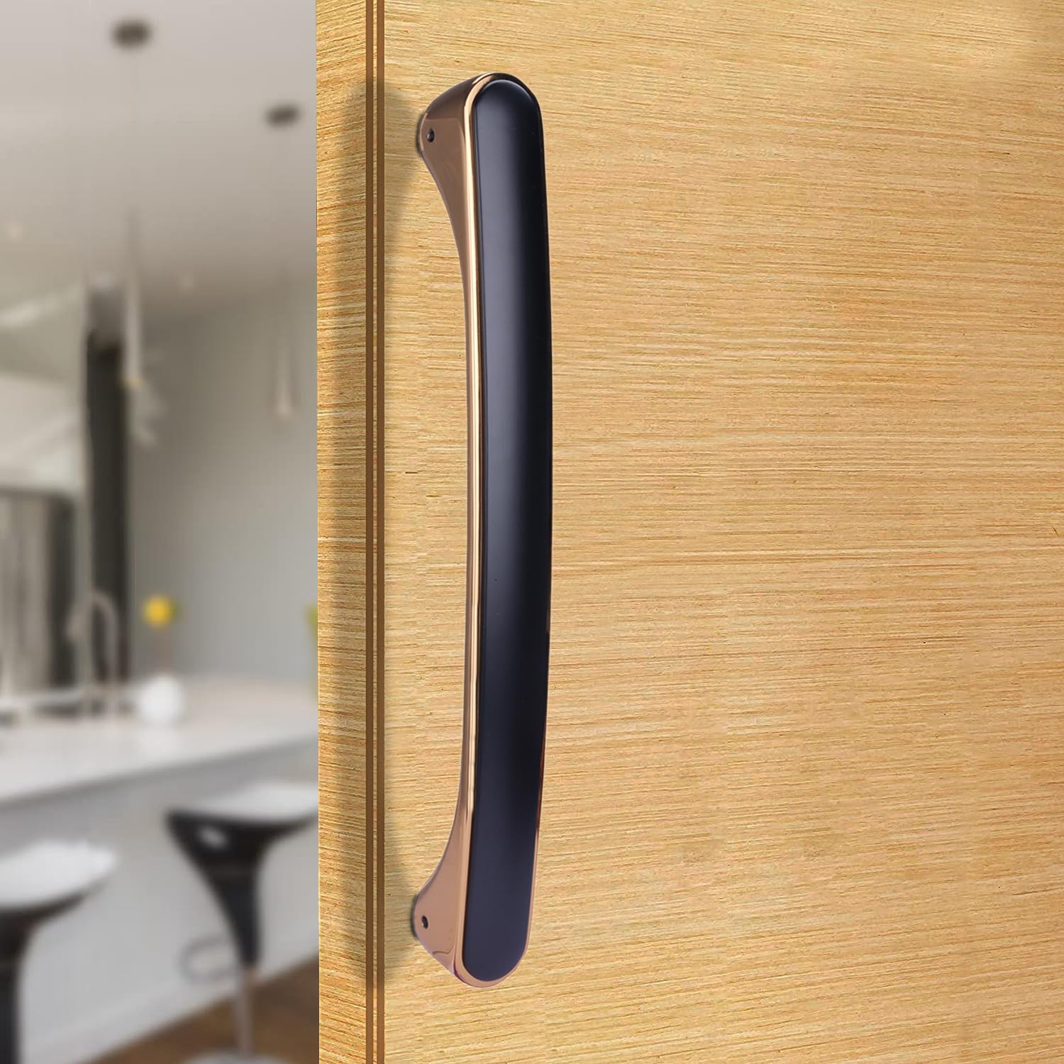 BonKaso 312 Zinc Alloy Premium Classic Push Pull Door Handle for Glass & Wooden Door - Antique Brass, Matt Black Finish (Set of 1, 12 Inch) (B0C45J3LWV) Amazon Price History, Amazon Price Tracker