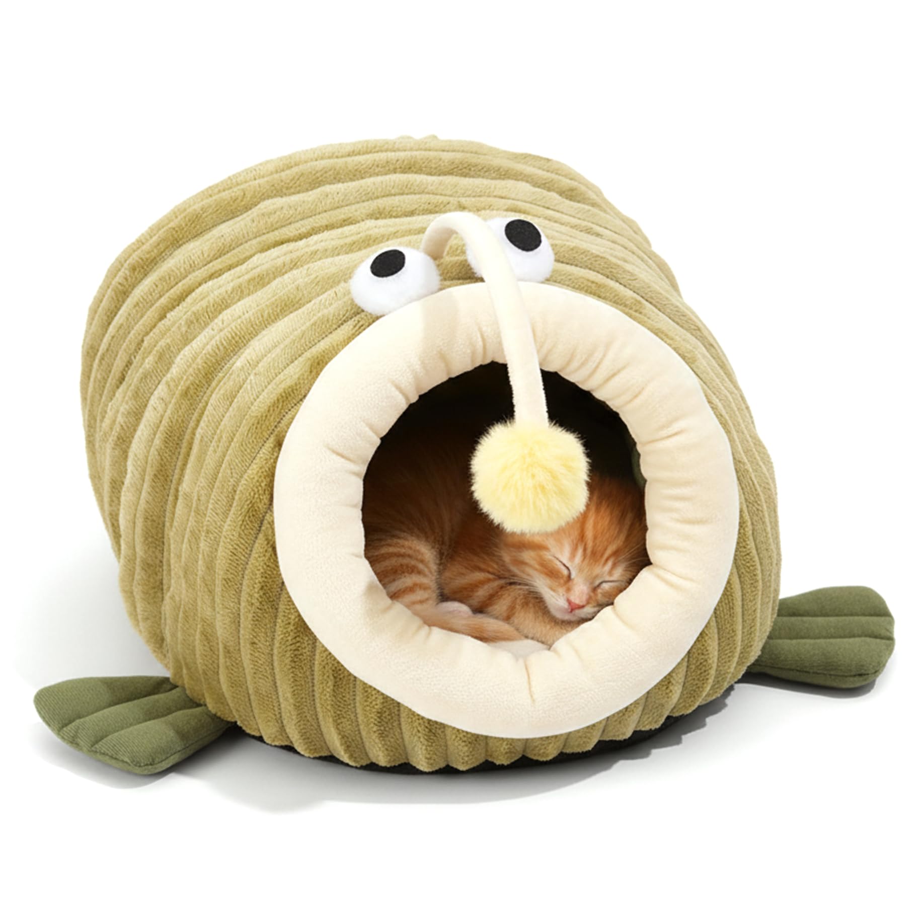 Grotte pour chat chaude et confortable pour des siestes paisibles dans votre salon moderne