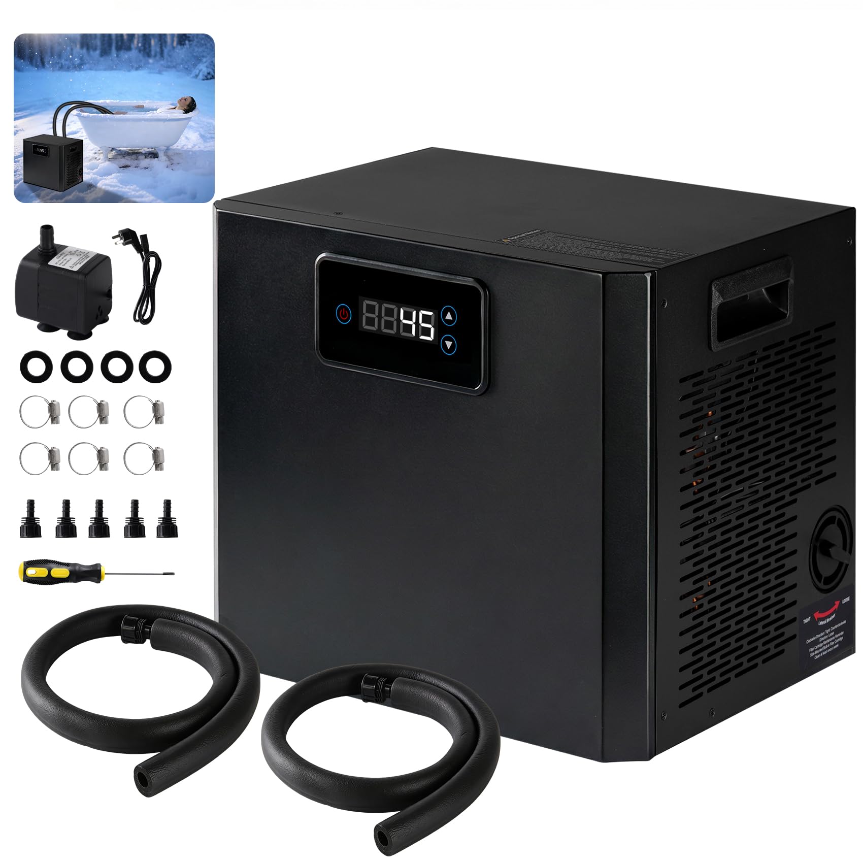 Photo 1 of QAMGCYW 1/3 HP Ice Bath Water Chiller