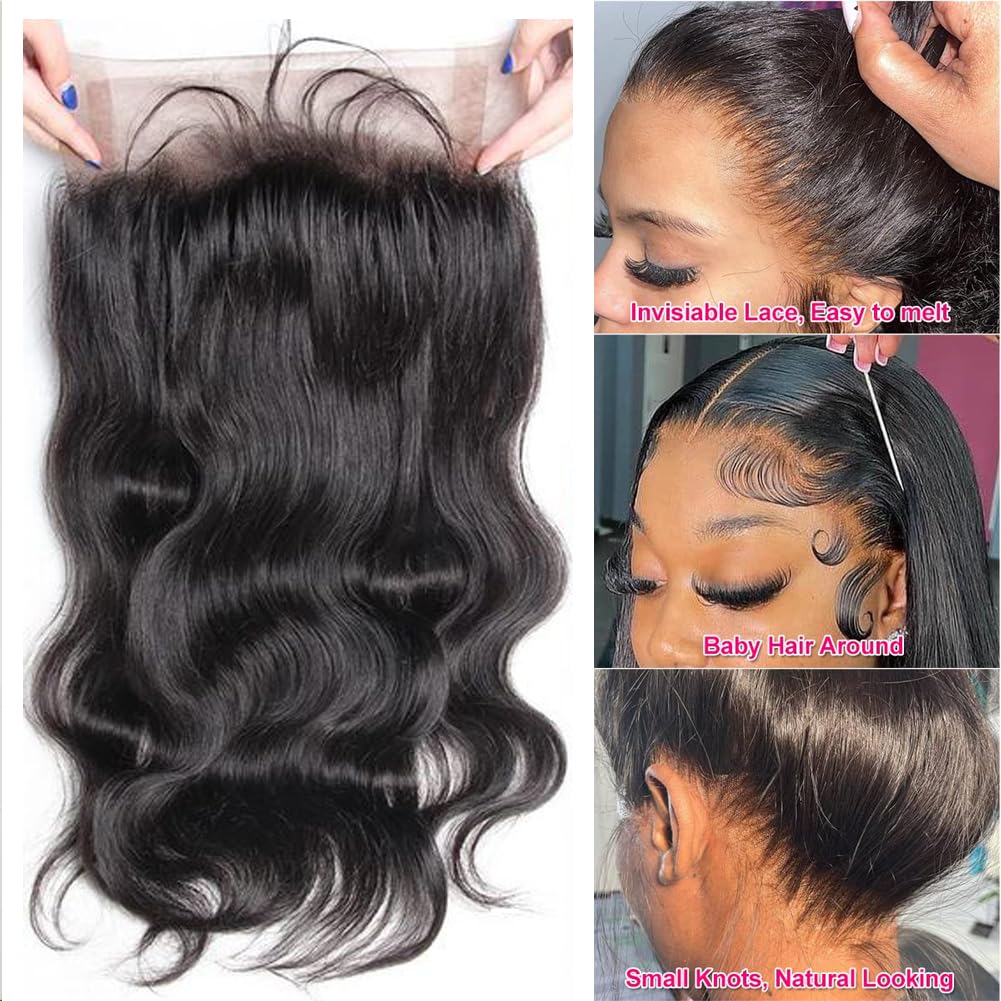 Amazon.com : Umeiw 360 Lace Front Wigs Human Hair Pre  display picture 1