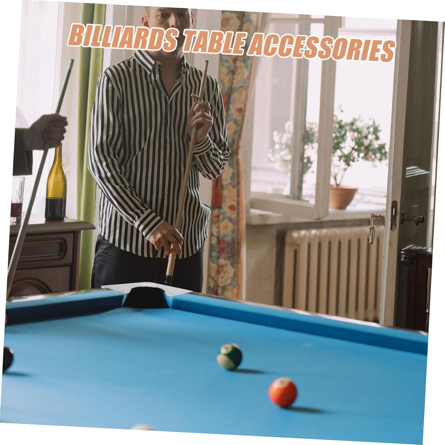 Pool Table Corner Plate Guard Chrome Billiard Table Accessory Stable Side Casting for Elegant Billiards Gaming Experience