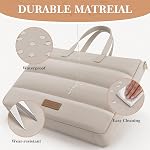 RAINYEAR Laptop Bag for 14 Inch/15.6 Inch Computer PC Notebook, Protective Padded Elegant Laptop Bag with Shoulder Strap