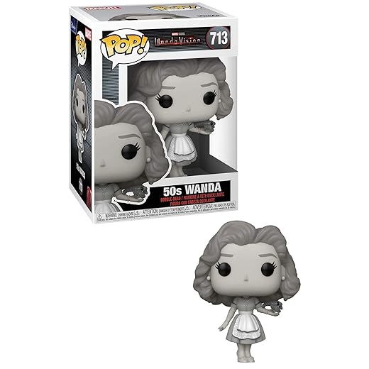 En Oferta Funko Pop! Marvel: Wandavision - 50'S Wanda Vinyl Figure