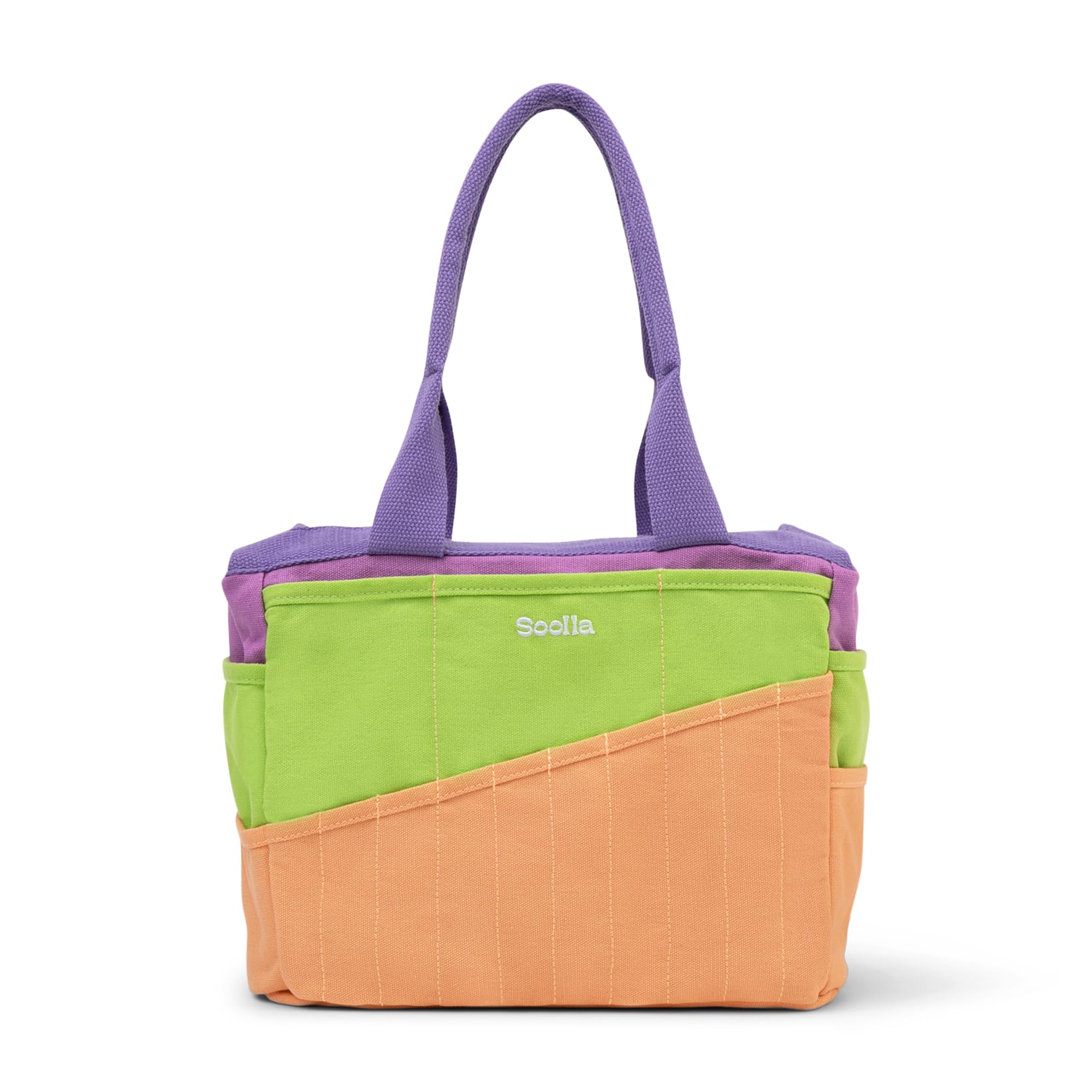 Soolla Studio Bag: Art Supply Storage Organizer & Pottery Tool Bag, Washable Tote, Yarn Bag, Crochet, 30 Pockets, 15+ Colors (Sarah Anderson)