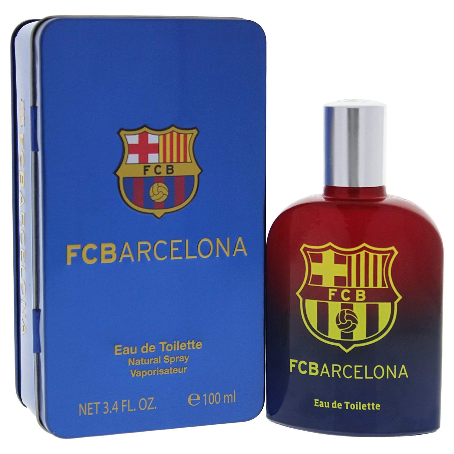 Air-Val International Eau de Toilette Spray for Men, FC Barcelona, 3.4 Ounce-picture-30