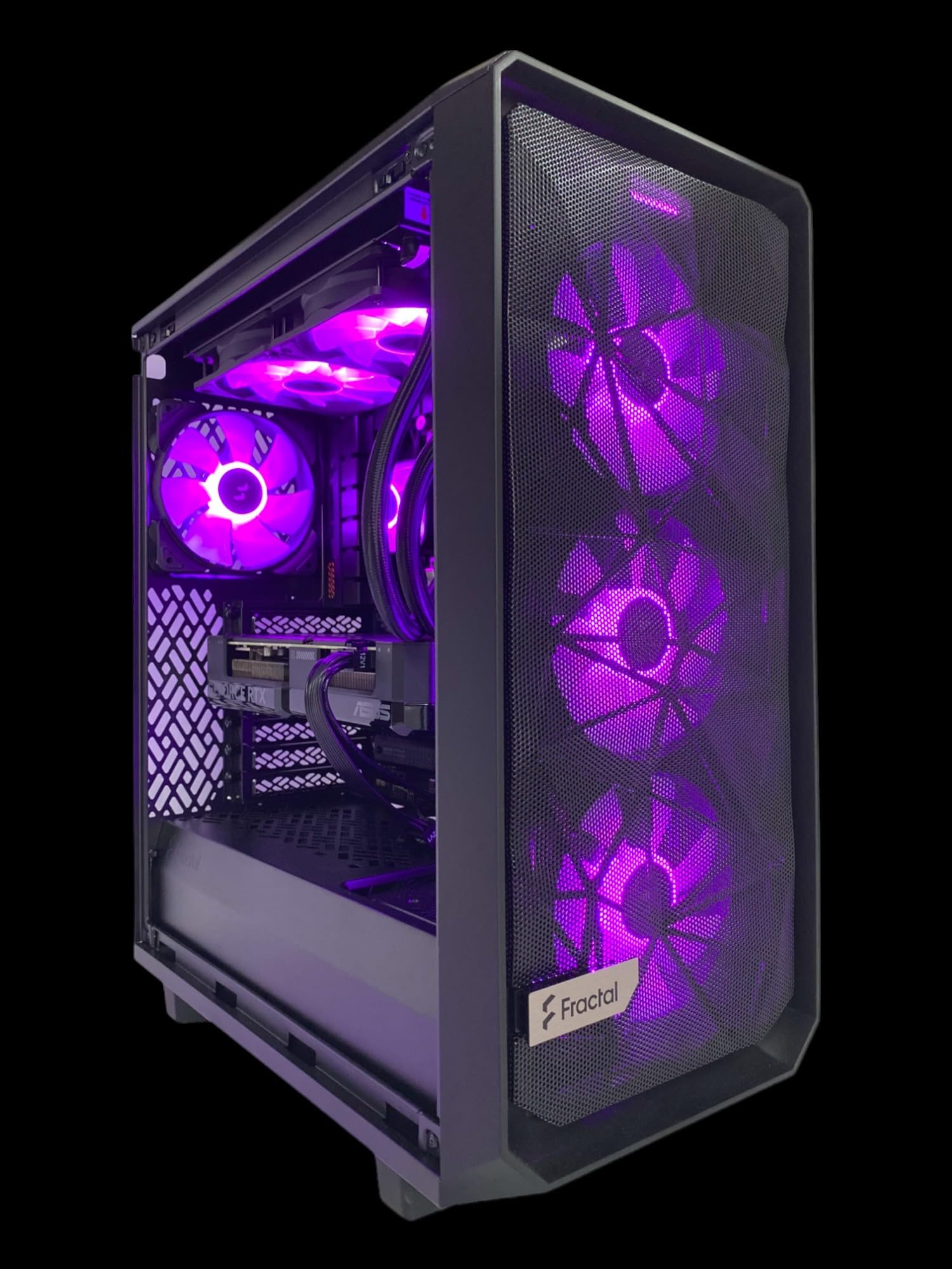 TechCraft Gaming PC, Meshify 2 Compact, AMD Ryzen-9 5900X, B550 Plus TUF Gaming, RTX4070 12GB, 32GB DDR4