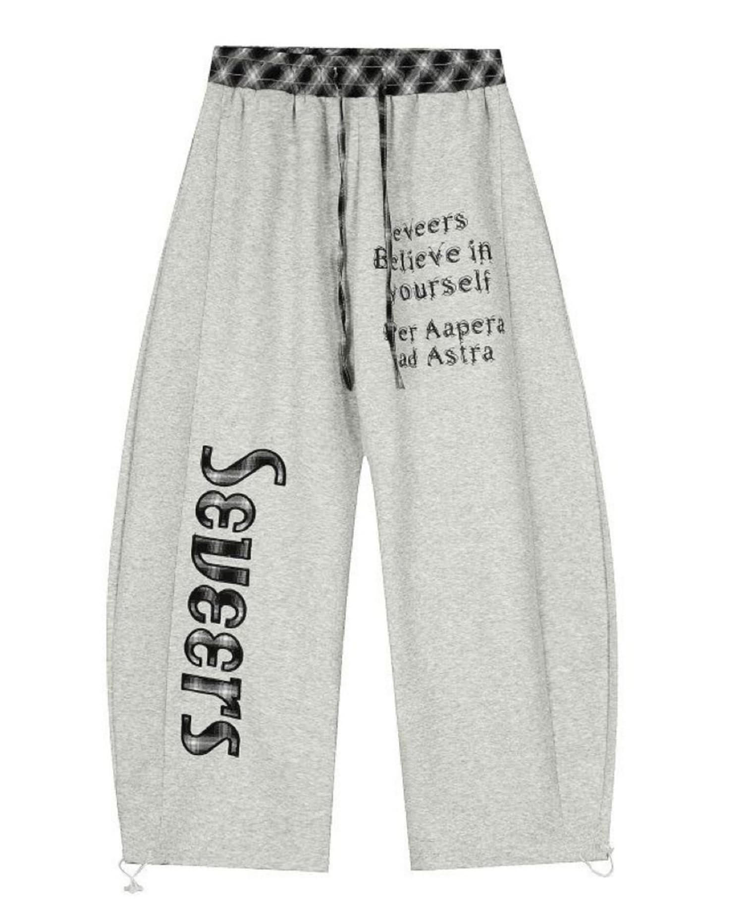 Pantalon de jogging imprimé léopard coupe ample taille élastique - 8