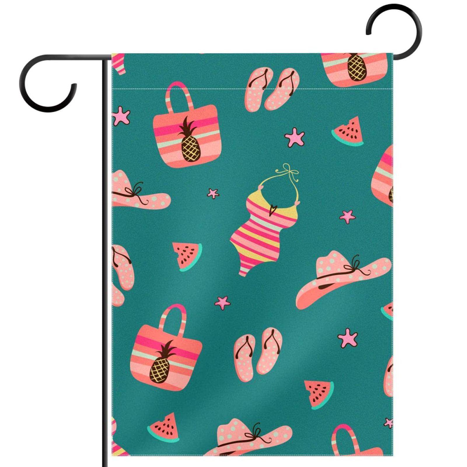 Drapeau de cour zèbre rose pour une décoration extérieure colorée - 7
