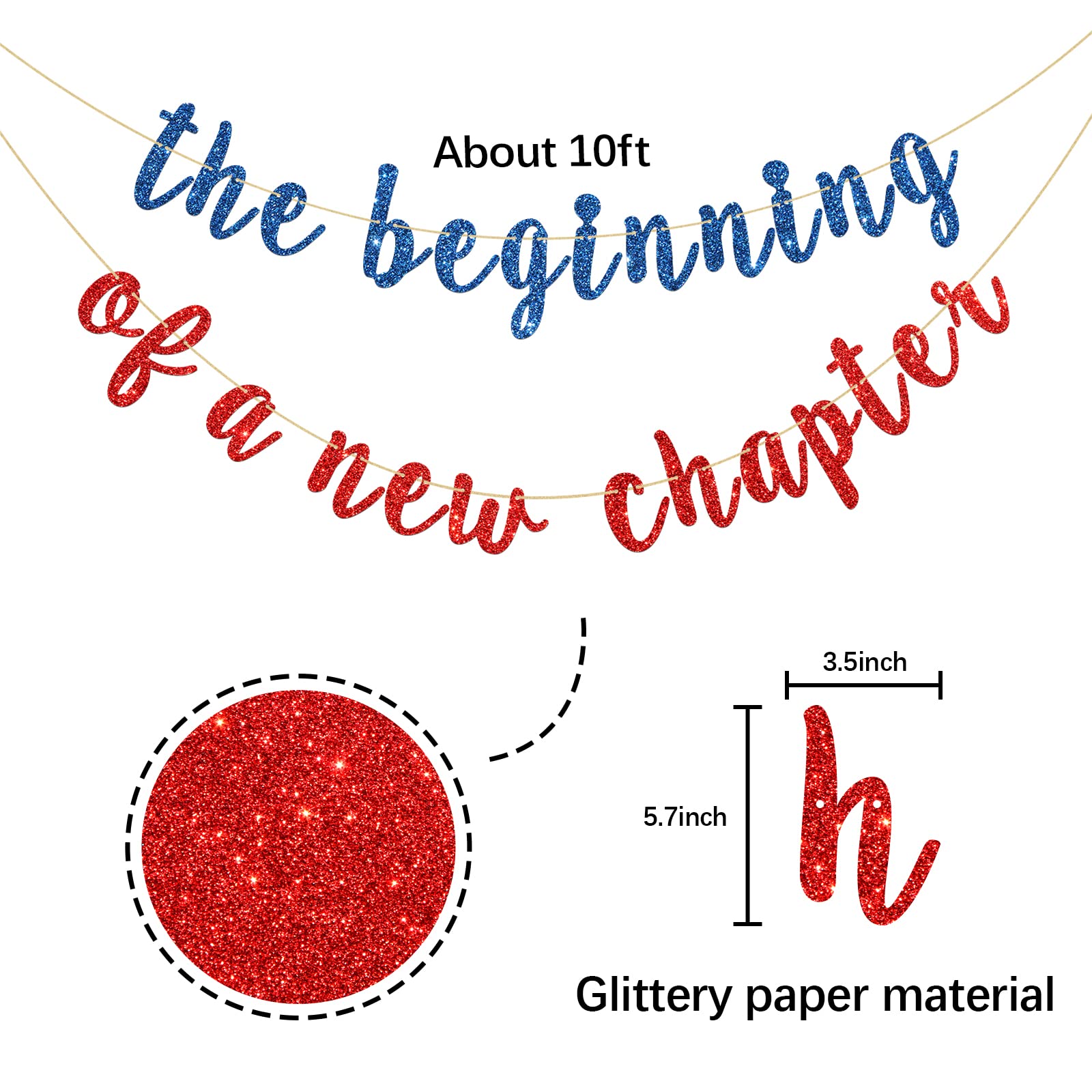 New Chapter Banner Aazon.co: Pre-Strung The Beginning Of A - Pink ...