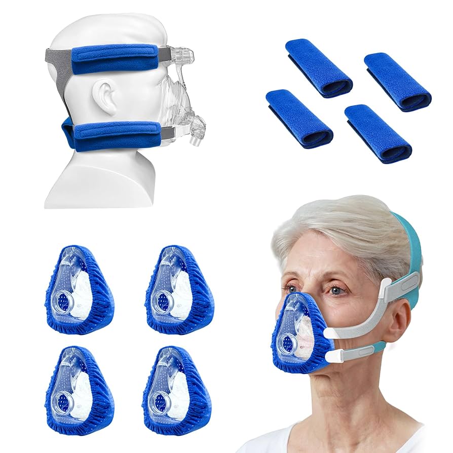 Air Fit20 3点セット Amazon.co.jp: NATAKU CPAP' マスクライナー/ストラップカバー