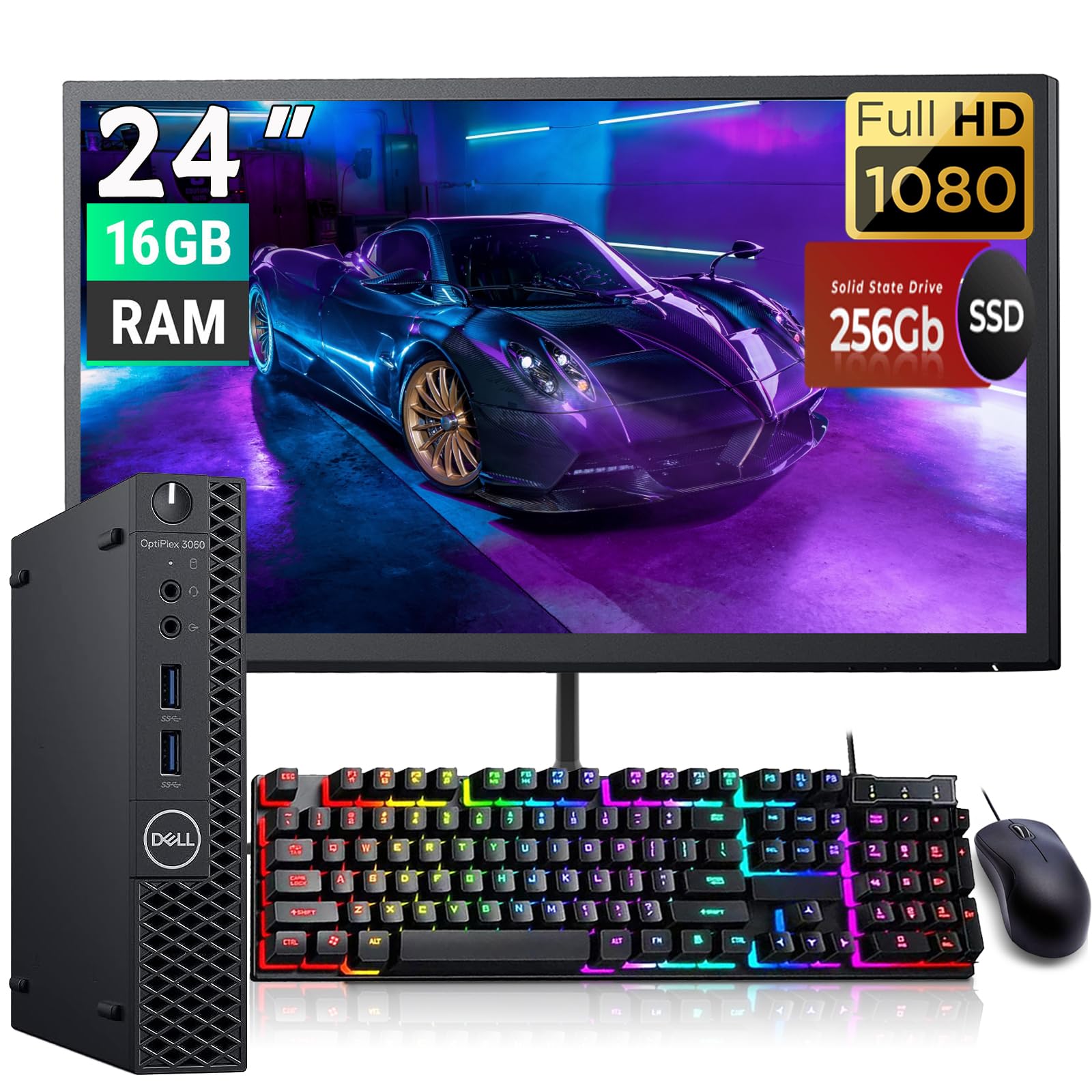 yeahman様　OptiPlex 3060 Micro Core i5 Dell OptiPlex 3060 Micro Desktop Computer with Intel Core i5-8400T