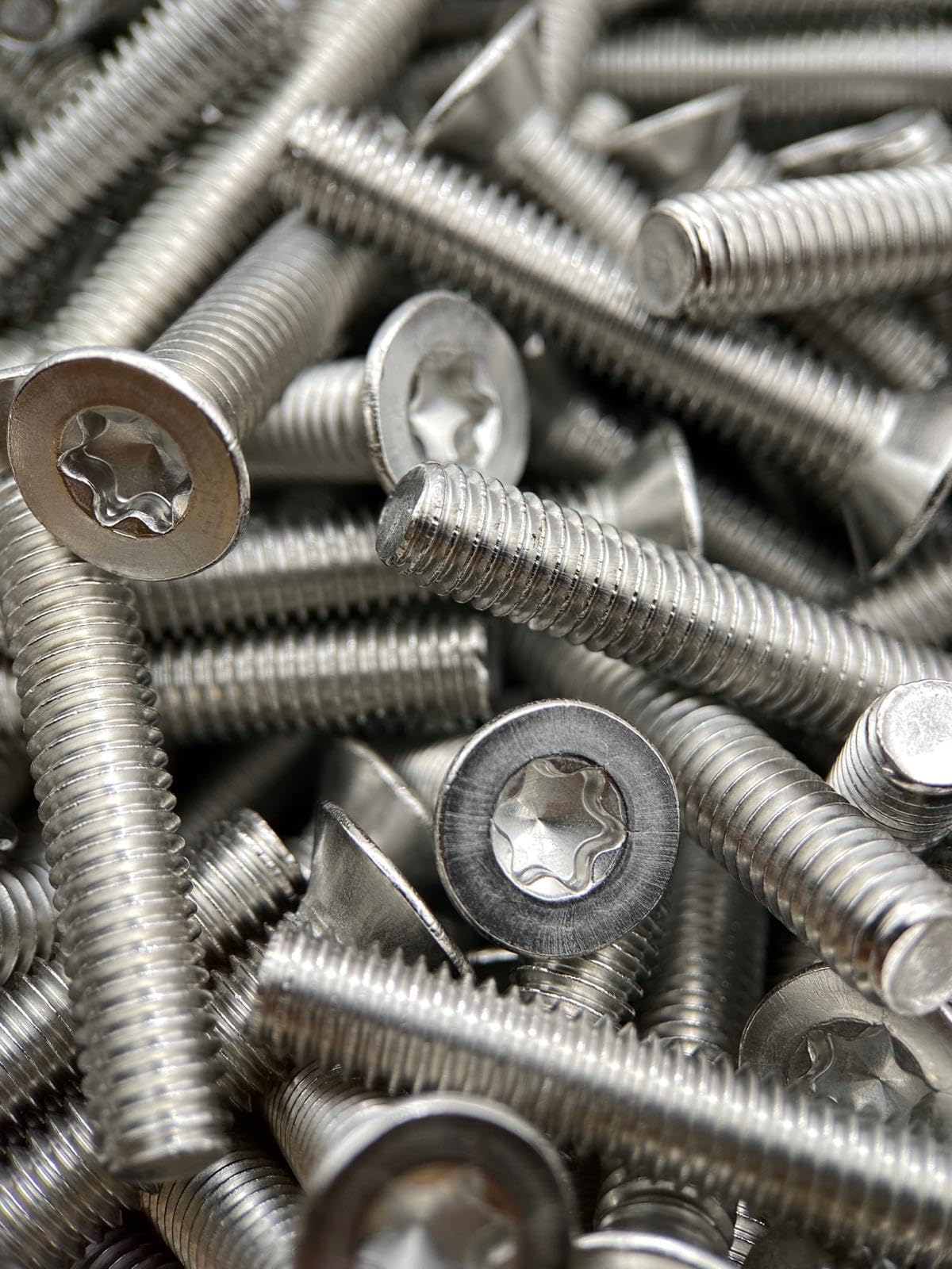 Screws M6 x 35 mm Countersunk Head Torx Stainless Steel, Rust-proof, M6 x 35mm - Image 3