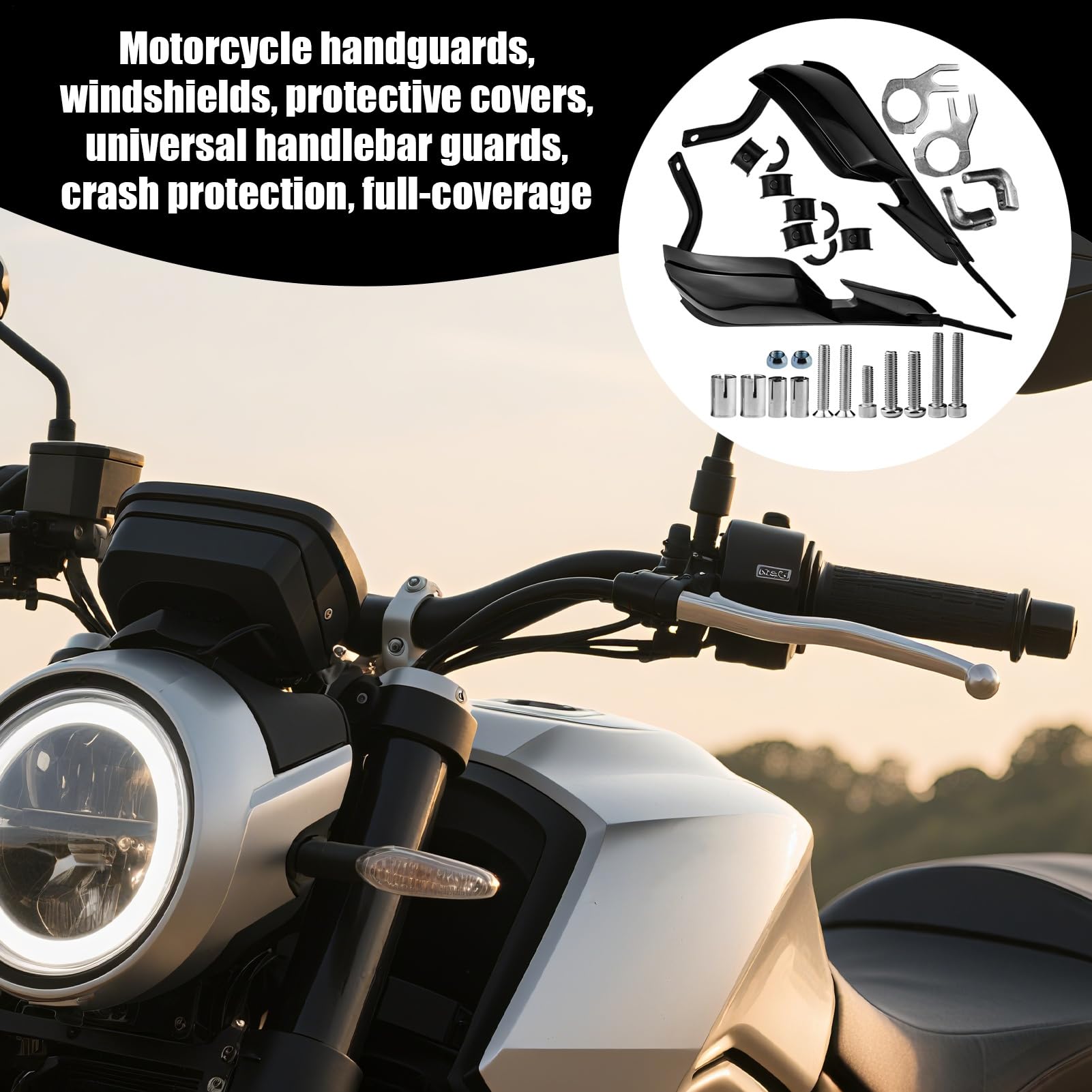 Garde-Mains pour Motos Tout-Terrain Accessoires Antivents A Couverture