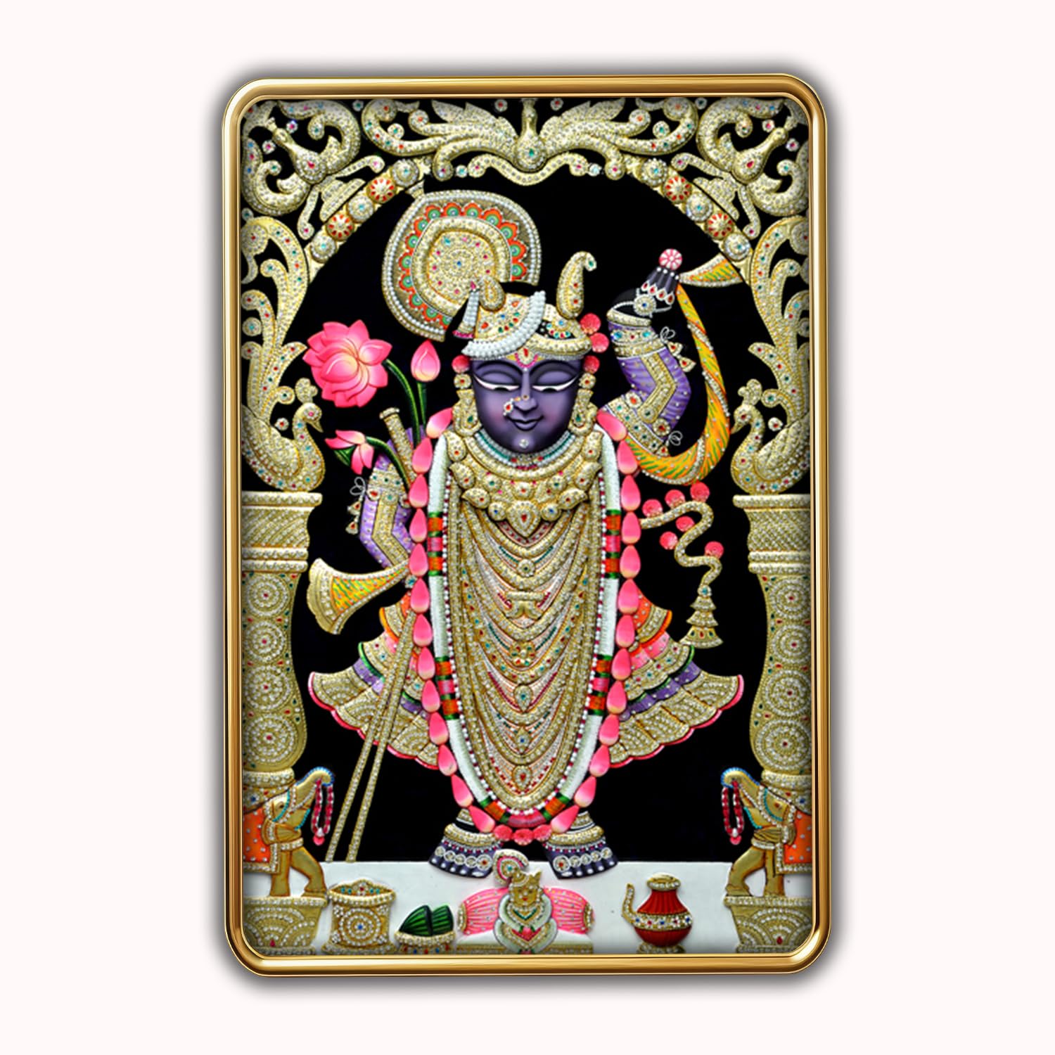 Shrinathji Photo Frame - Elegant Decorative Frame -27