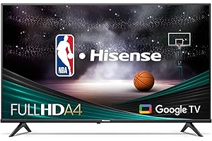 40 in smart tvs Hisense 40-Inch Class A4 Series FHD