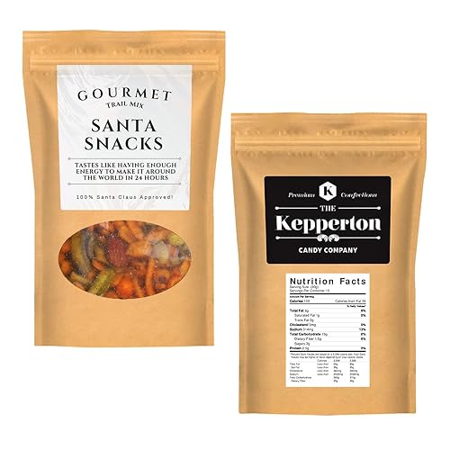 Miniatura 3 de Mezcla de frutos secos gourmet de Santa Snacks  Mezcla de aperitivos picantes de primera calidad para hombres y mujeres  Divertidas cestas de regalo