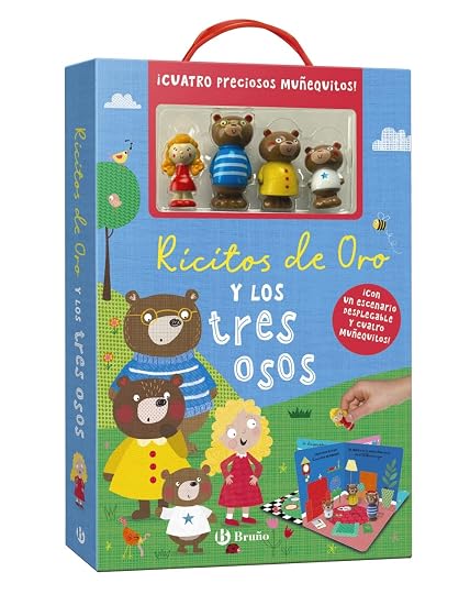 Ricitos de Oro y los Tres Osos ¡con 4 Preciosos Muñequitos!