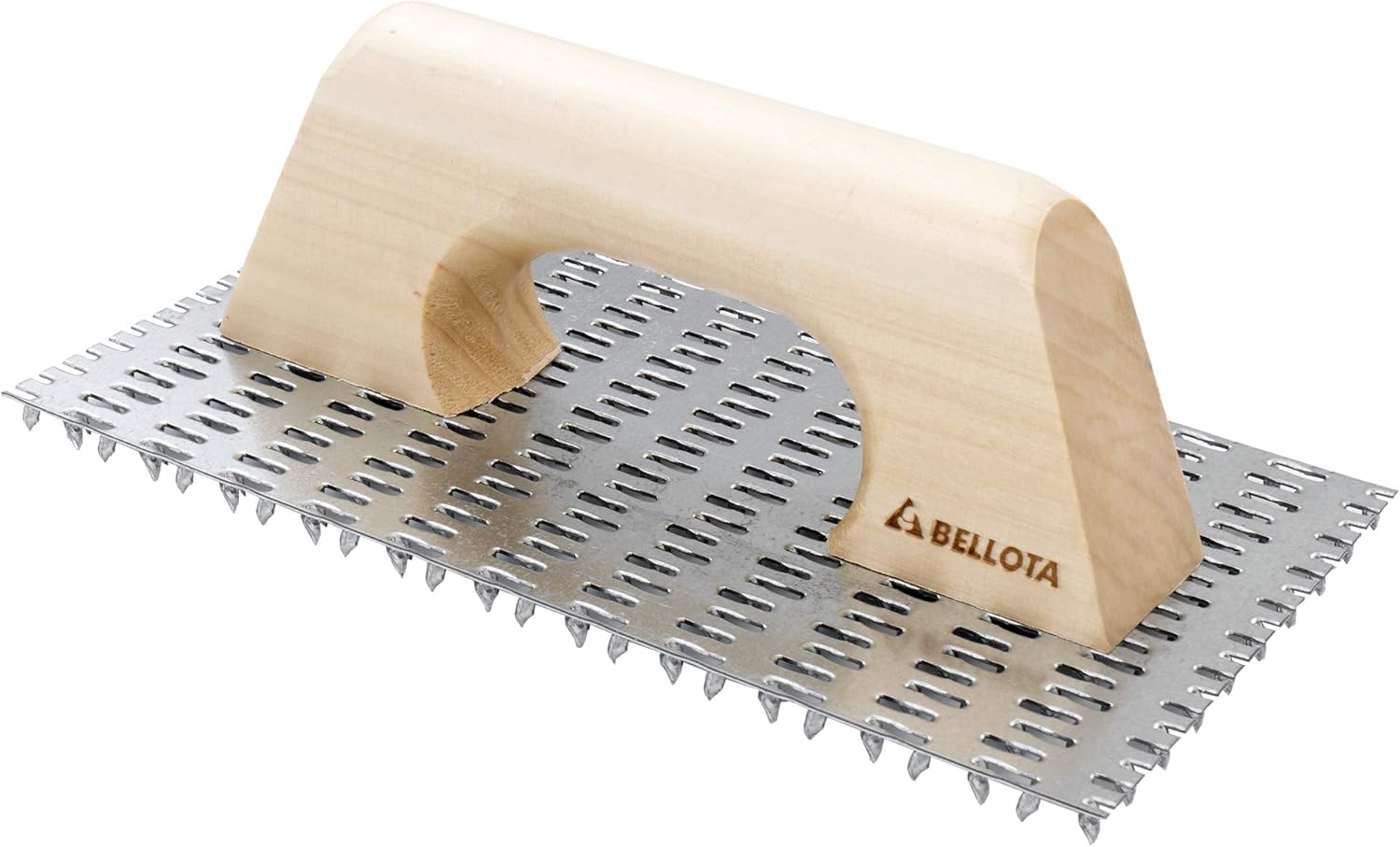 Bellota 5880 Monocapa Mortar Scraper with Wooden Handle, 250 x 145 mm
