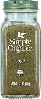 Simply Organic Organic Ground Sage ( 1x1.80 OZ)