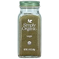 Vista 1 de Simply Organic Btl Sage Grnd Org, 1.41 oz