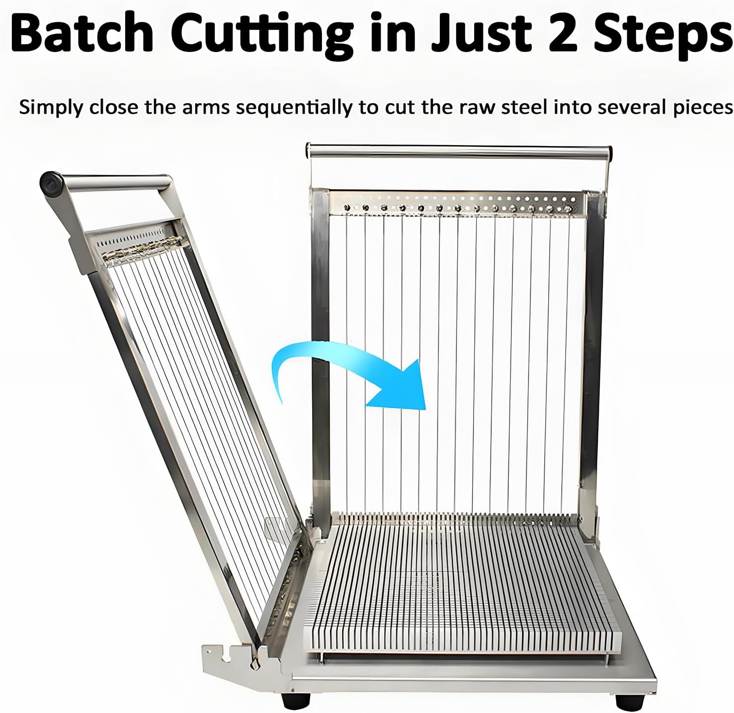 Square Chocolate Cutting Machine,Butter Wire Bread Cutting Machine, Stainless Steel Cheese Cube Wire Cutter, Adjustable Cutting Spacing Max 380 * 380mm, 400 * 400 * 35mm Cutting Table