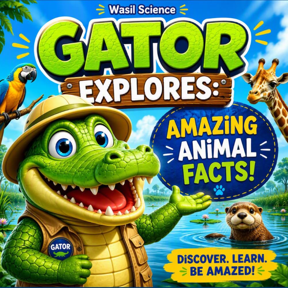 Wasil Science: Gator Explores Amazing Animal Facts!