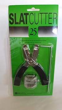 Mini Blind/Venetian Blinds 1" Metal Slat Cutter Tool