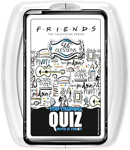 Top Trumps Juego de preguntas Friends Top Trumps (WM00240-EN2-6)