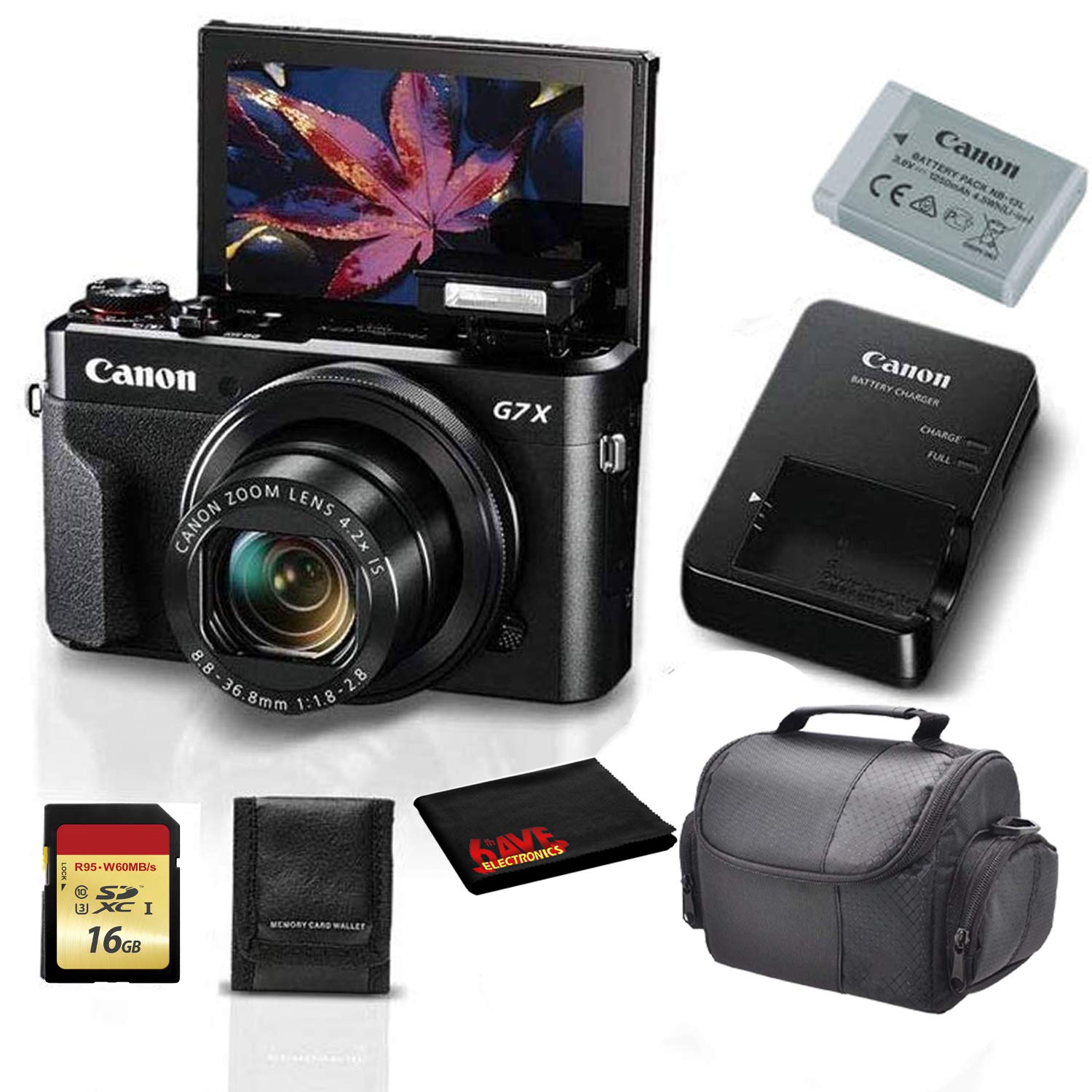 Canon PowerShot G7 X Mark II Digital Camera 1066C001 Canon PowerShot G7 X Mark II Digital Camera 1066C001