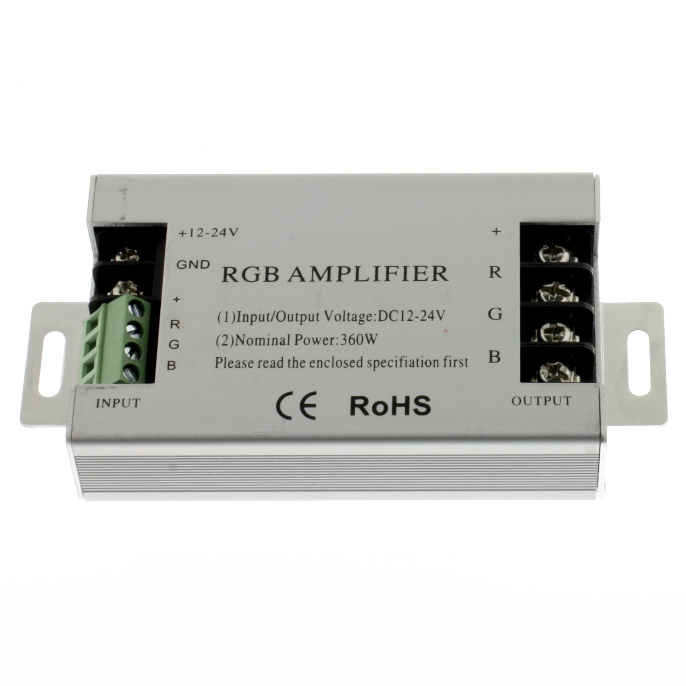 Seki White Rgb Signal Amplifier 12-24V 30A 360W - 720W