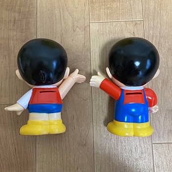 Amazon.co.jp: ヤンマー ヤン坊マー坊マスコット人形 ソフビ貯金