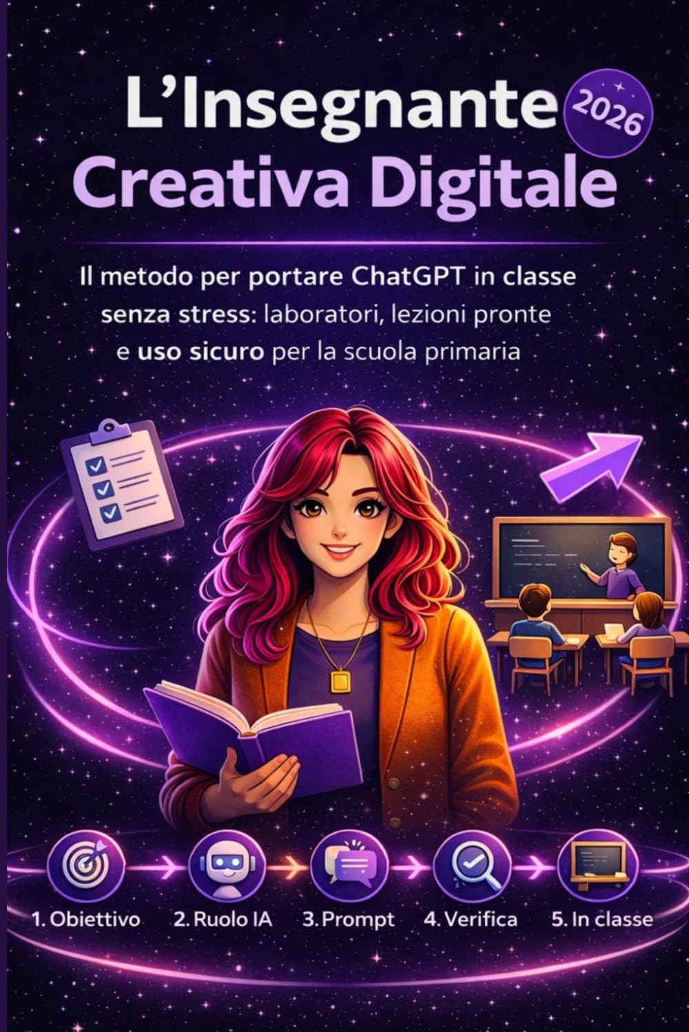 L'insegnante creativa digitale: Il metodo per portare ChatGPT in classe senza stress Laboratori, lezioni pronte e uso sicuro per la scuola primaria