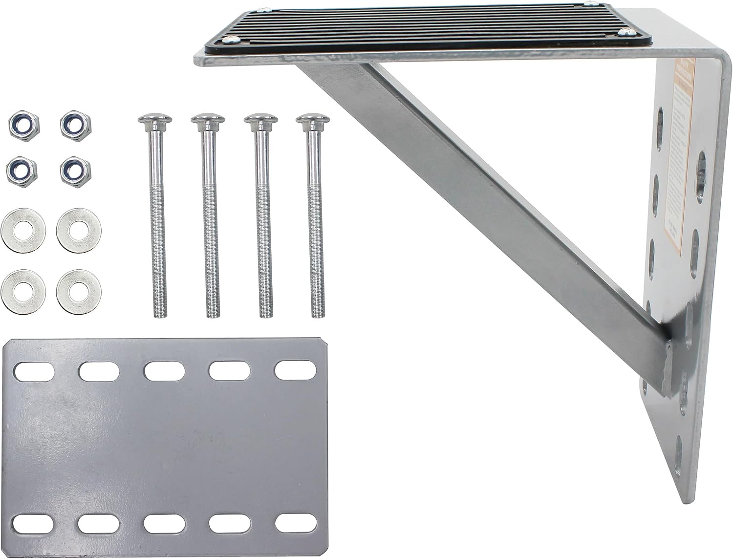 Extreme Max 5001.5781 Powder-Coated Steel Trailer Step - 5" x 9"