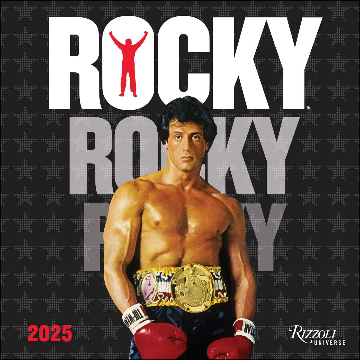 Rocky 2025 Wall Calendar MGM 9780789344885