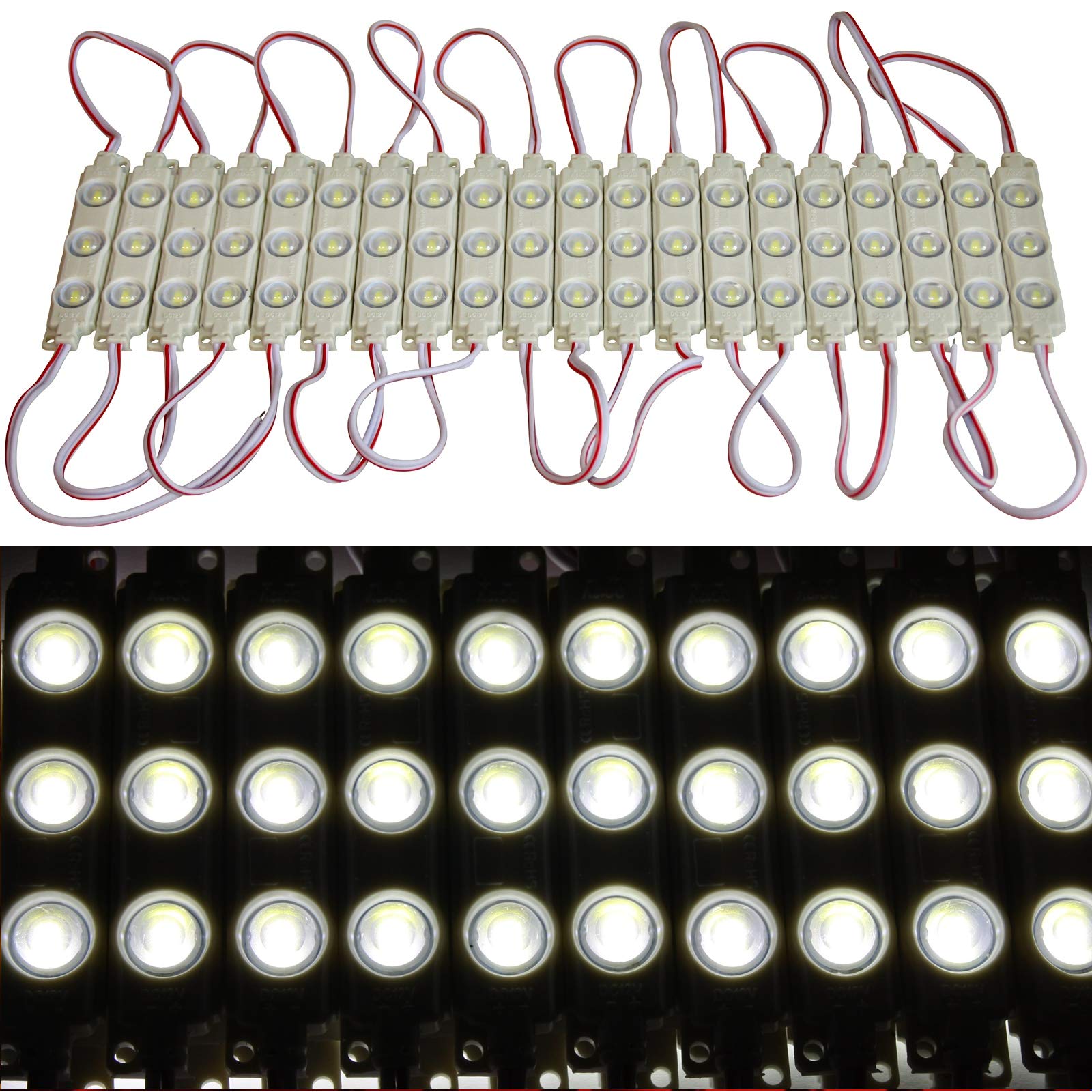 Module LED injection 1.5W étanche IP65 pour caisson publicitaire extérieur - 4