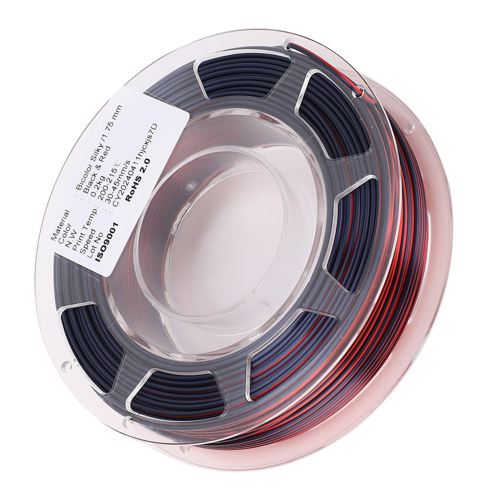 Filament PLA bicolore 1,75 mm pour créer des objets de décoration