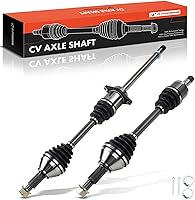 A-Premium Front CV Axle Shaft Pair for Nissan Maxima 2009-2014 3.5L V6 - Driver & Passenger Side, Direct Fit Replacement