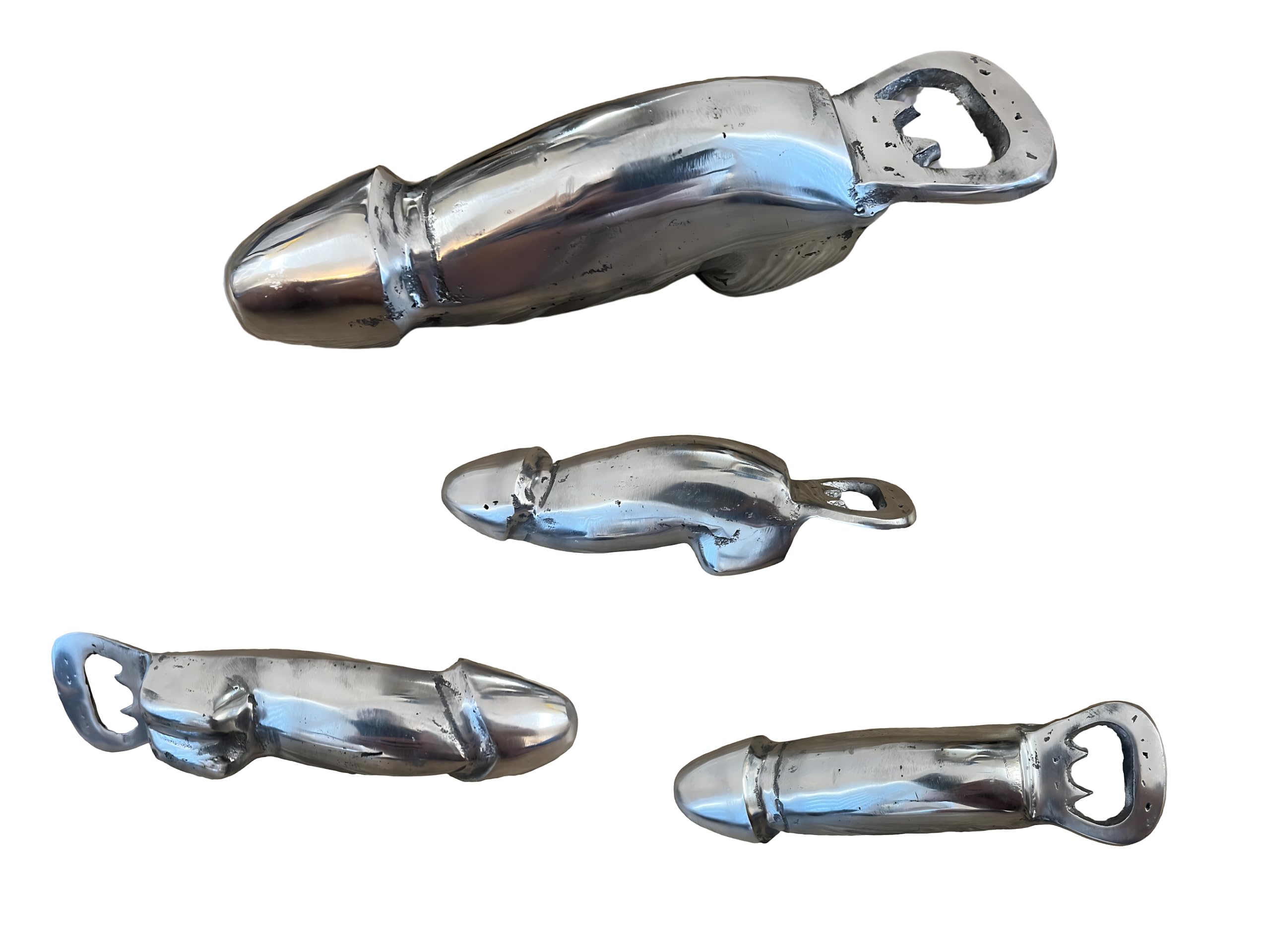 Funny Party Metal Bottle Opener (Silver, 6 inches) - Image 2