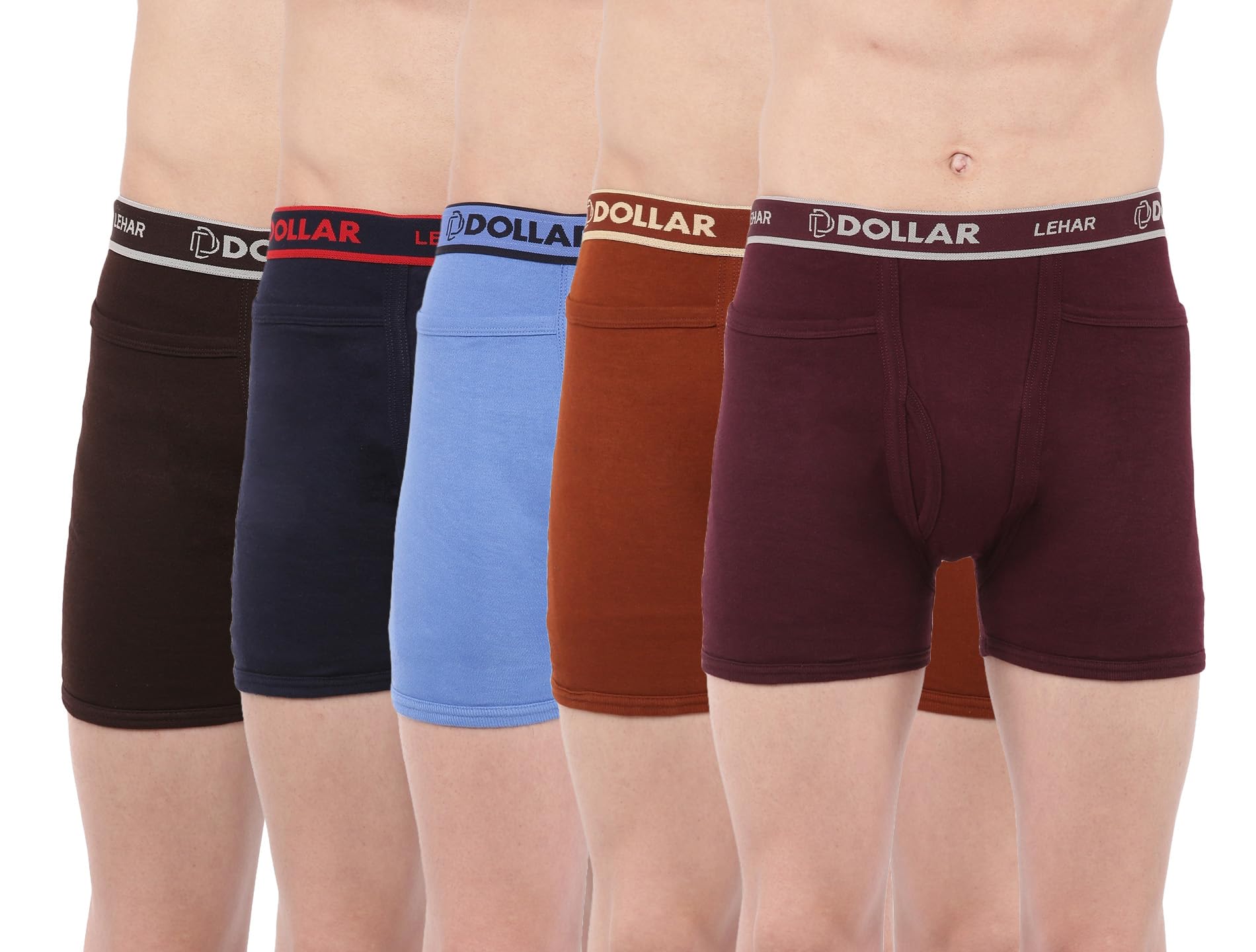 dollar Lehar Mens Combed Cotton Trunk - Actual Colour May Vary-picture-46