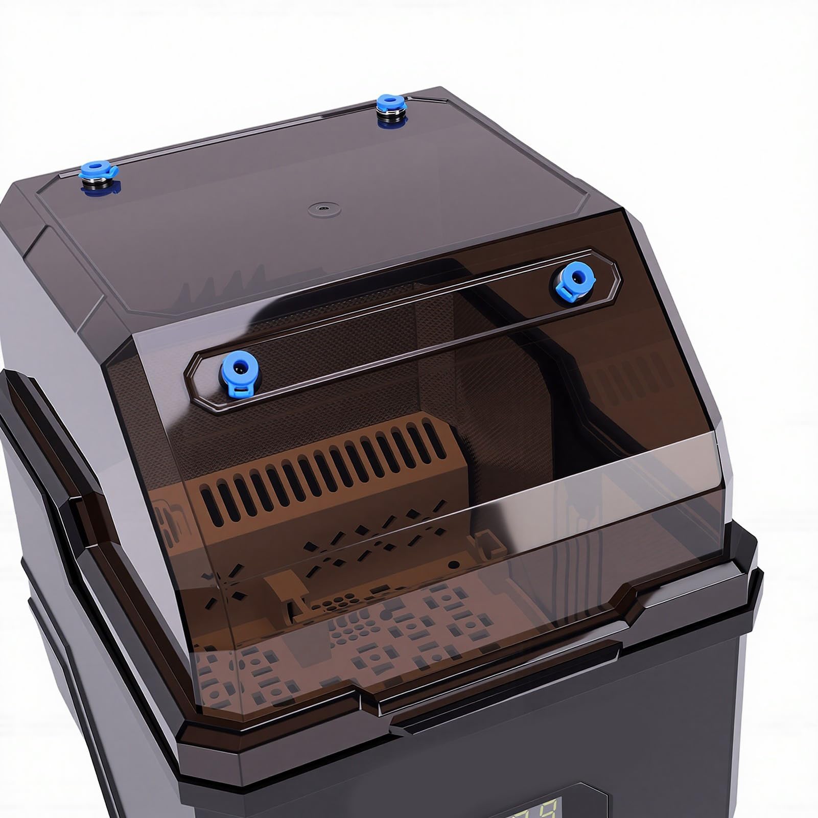 Generic Secador de Filamentos Deshidratador de Impresora 3D Mejorado con Pantalla Táctil Temperatura Ajustable para Resultados de Impresión Suaves Capacidad de 2 Carretes (Enchufe de la UE)