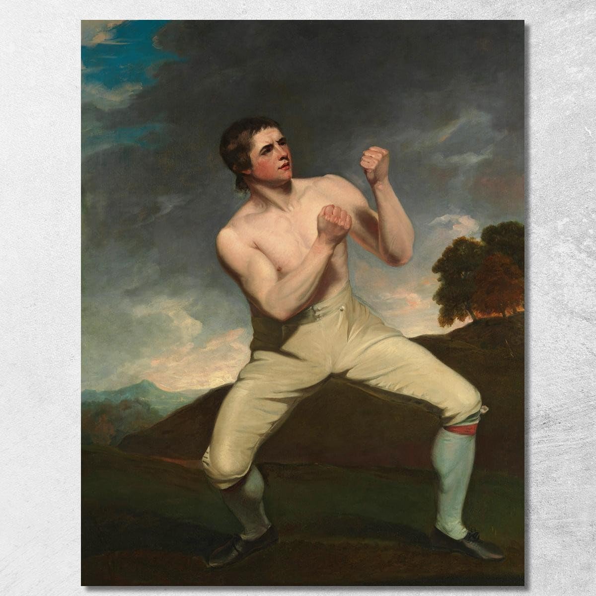 Tableau John Hoppner Richard Humphreys toile Fine Art encadrée haut de gamme 125x100 cm