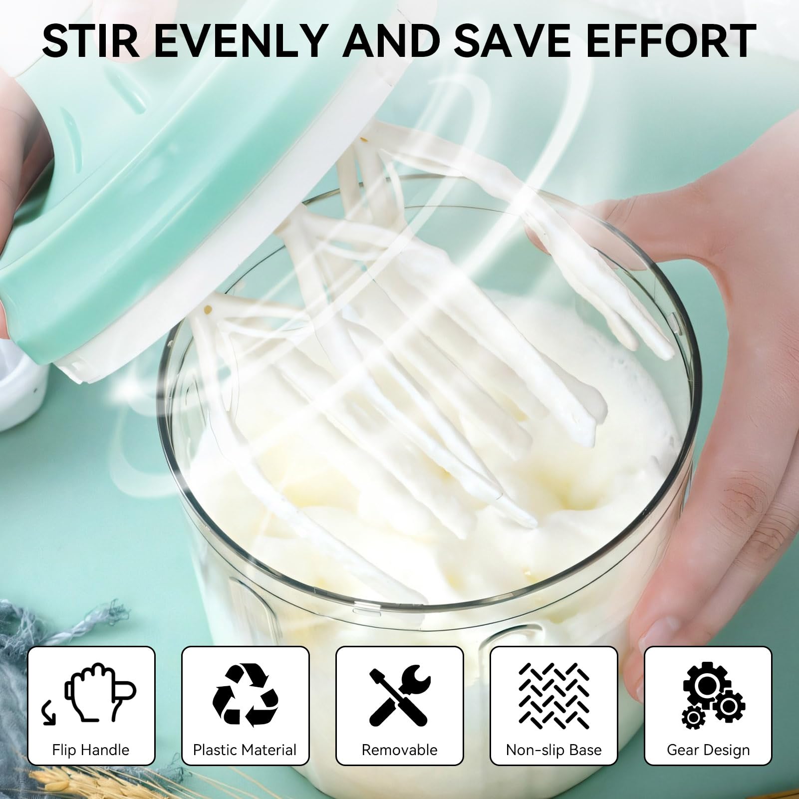 Hand Mixer ESSENTIEL-B Cooking Mixer Bébé B-cook - White Hand Mixer ESSENTIEL-B Cooking Mixer Bébé B-cook - White