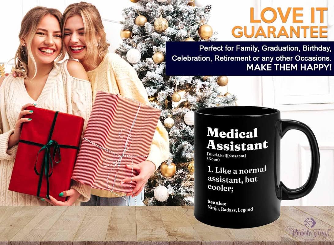 Pharmacist Coffee Mug 11oz Black - assistant definition - Nurse Doctor Chemist Pharmacy Technician Patient Practicioner Laboratory Research Technologist