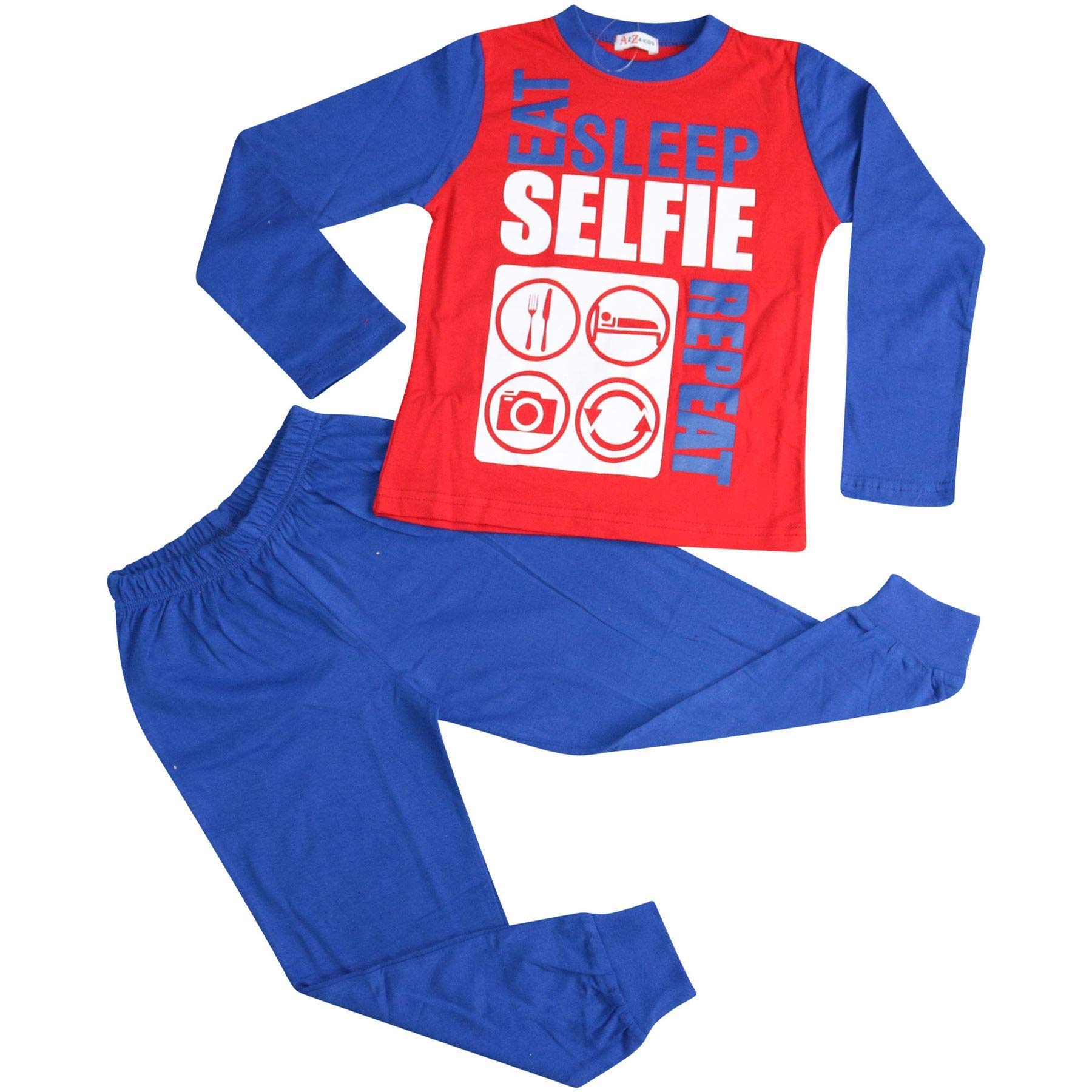 Pyjamas amples enfants ensemble de nuit anti-irritation taille 2-13 ans - 3